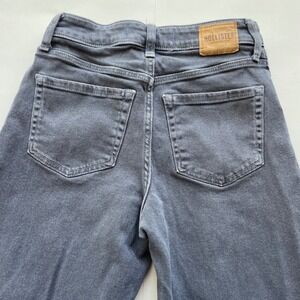 Hollister Ultra‎ High-Rise Dad Jeans Vintage Stretch Gray Wash 4R W27R